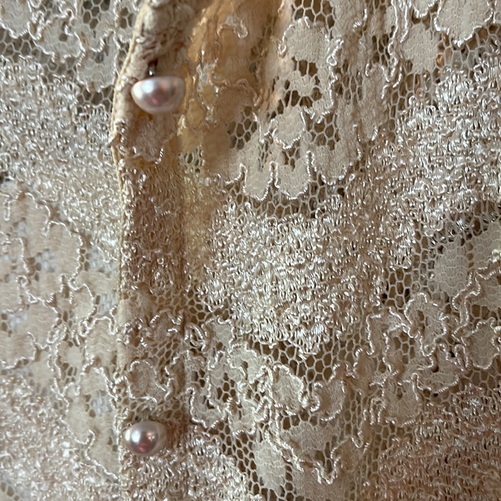 Vintage Lace 2 piece Cardigan & Tank - Picture 8 of 9